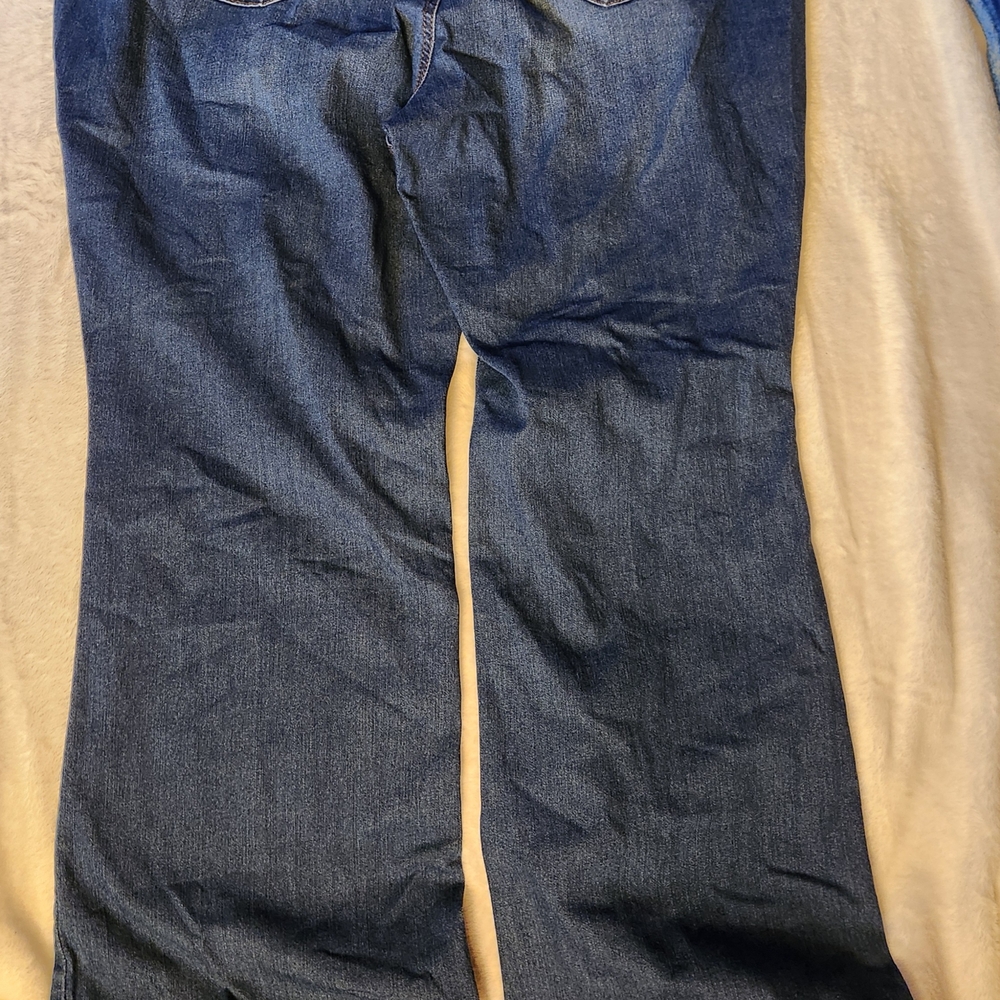 Terra & Sky Dark Blue Bootcut Jeans - Picture 4 of 4